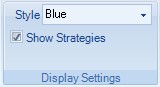Display Settings on the Configuration tab