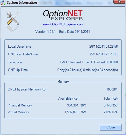 System Infomation