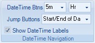 The Date & Time Navigation scetion of the Configuration tab