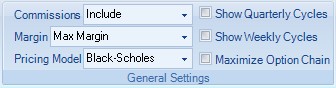 The General Settings of the Configuration tab